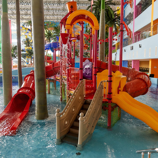 Детский комплекс водных развлечений в Аква Сити
